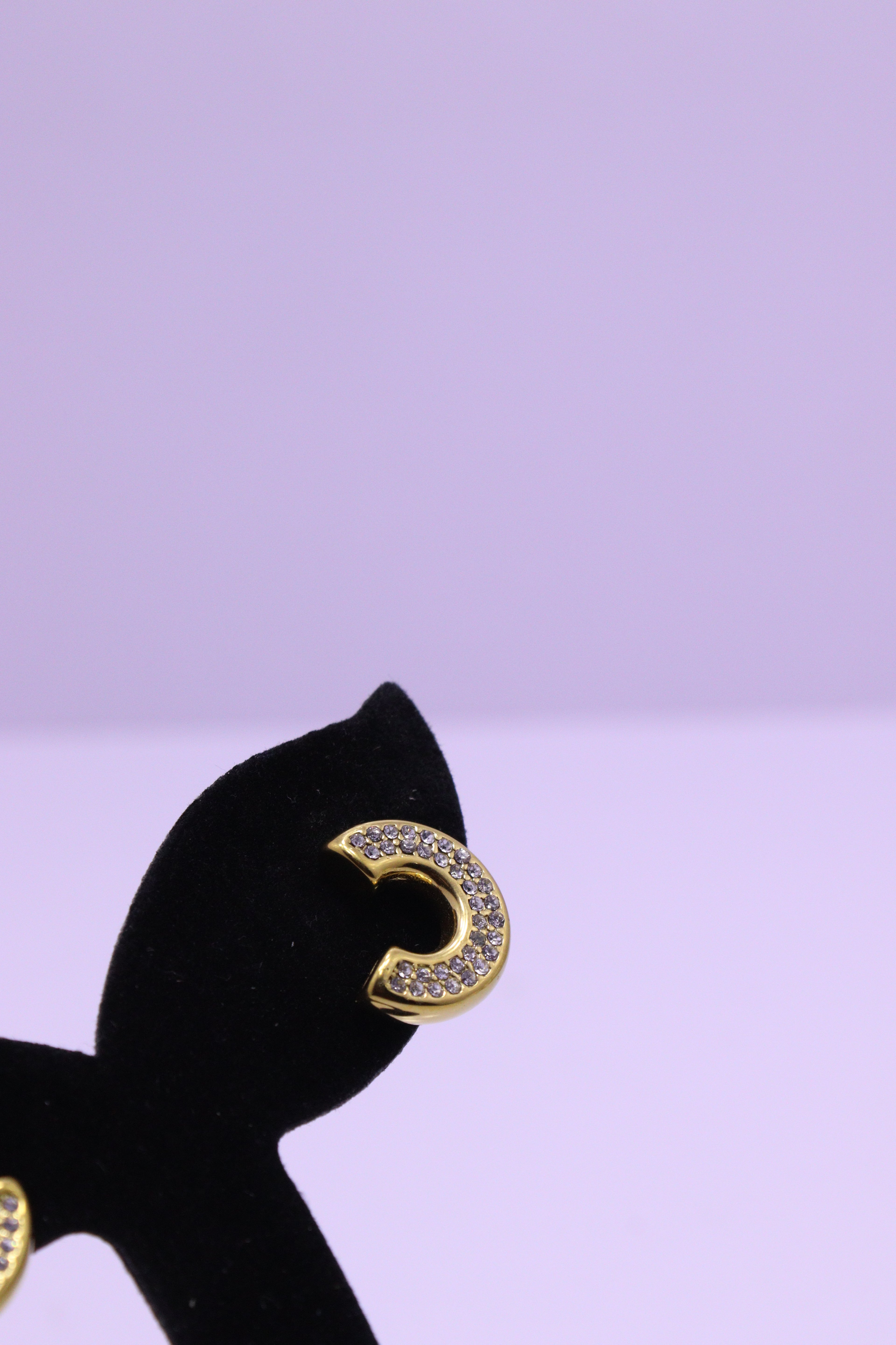 Bold Glow Series 0003 - AZ Golden Ear ring