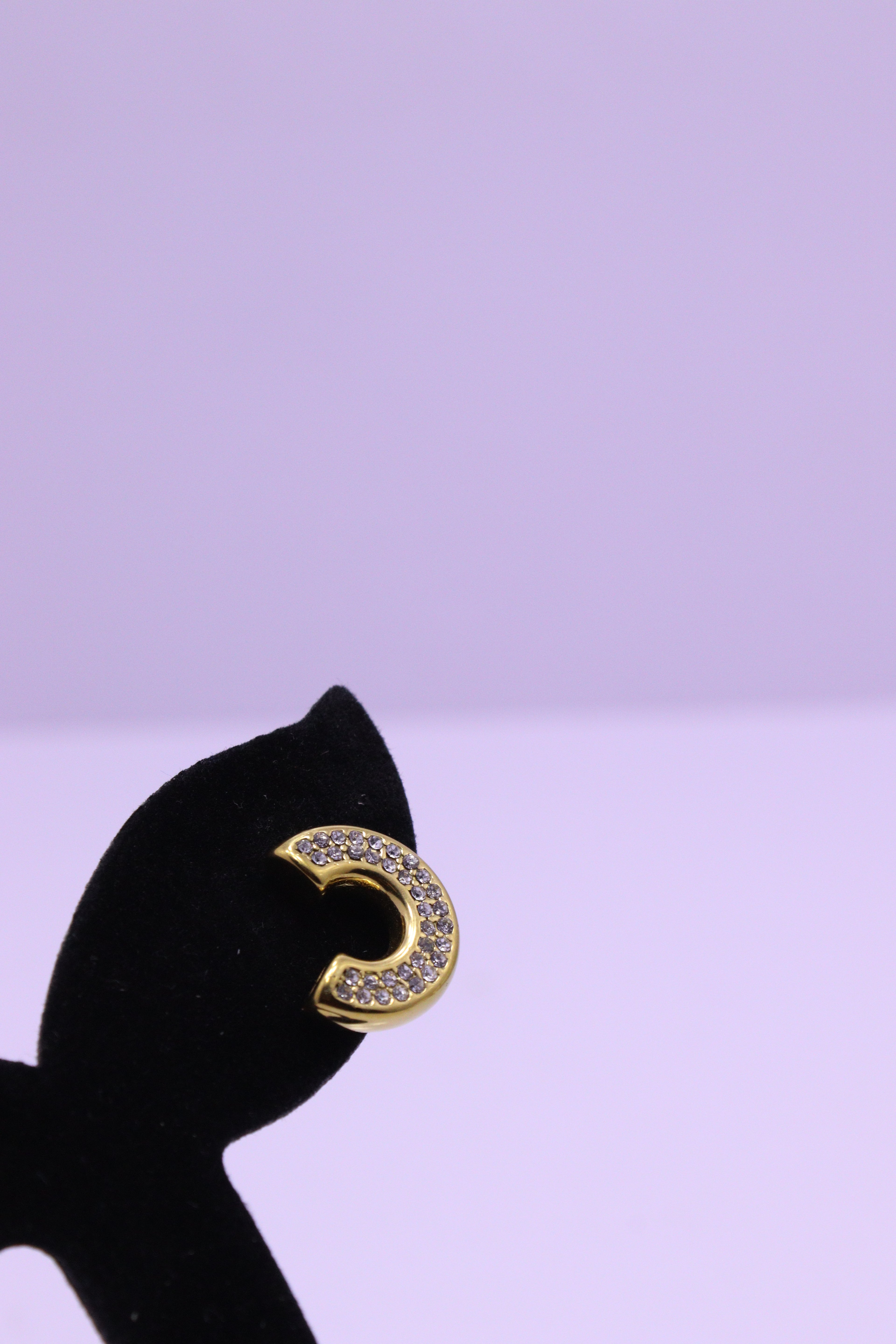 Bold Glow Series 0003 - AZ Golden Ear ring