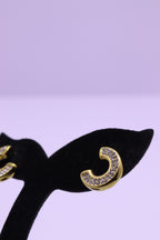 Bold Glow Series 0003 - AZ Golden Ear ring