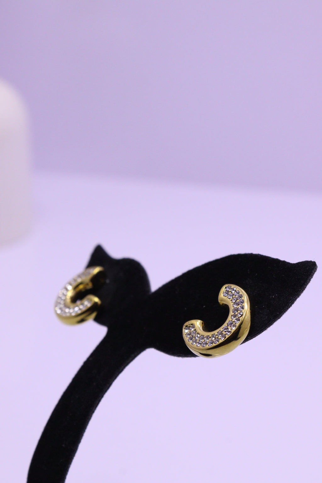 Bold Glow Series 0003 - AZ Golden Ear ring