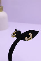Bold Glow Series 0003 - AZ Golden Ear ring