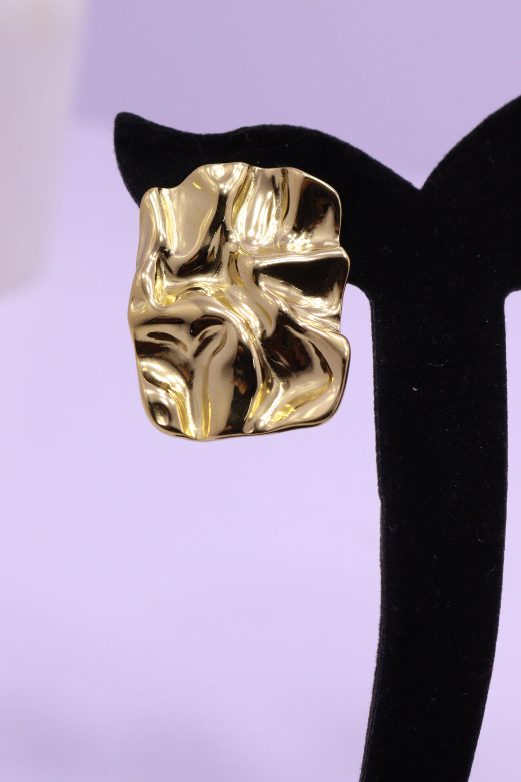 Bold Glow Series 0004- AZ Golden Ear ring