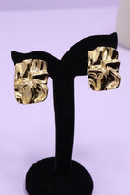 Bold Glow Series 0004- AZ Golden Ear ring