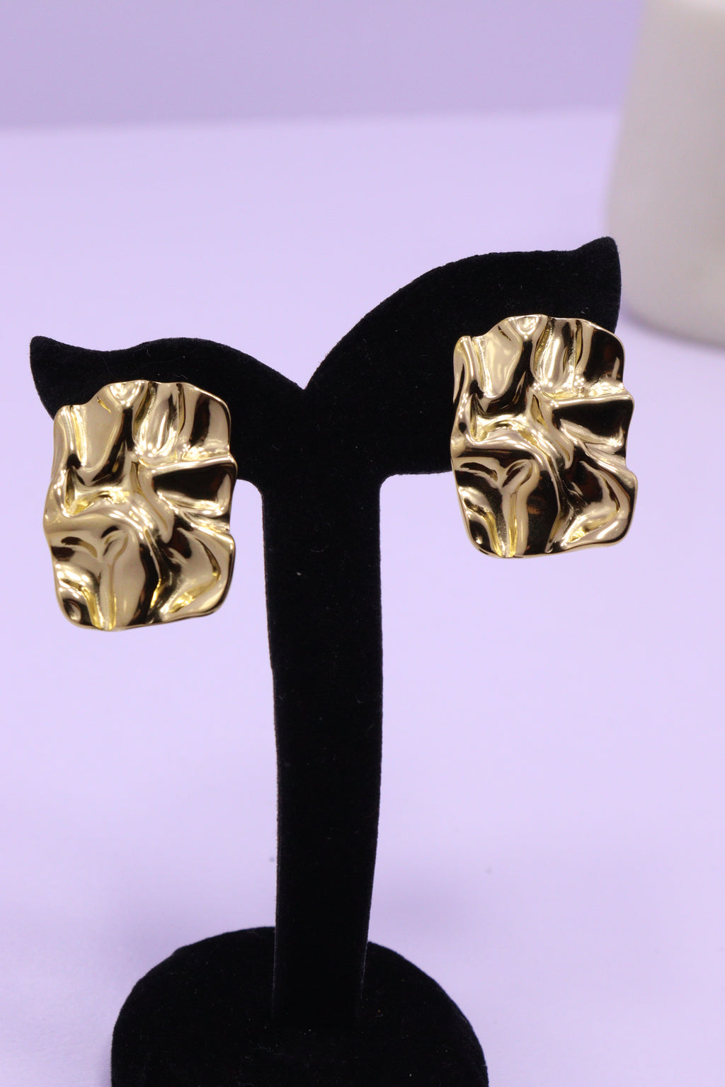 Bold Glow Series 0004- AZ Golden Ear ring
