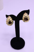 Bold Glow Series 0005 - AZ Golden Ear ring