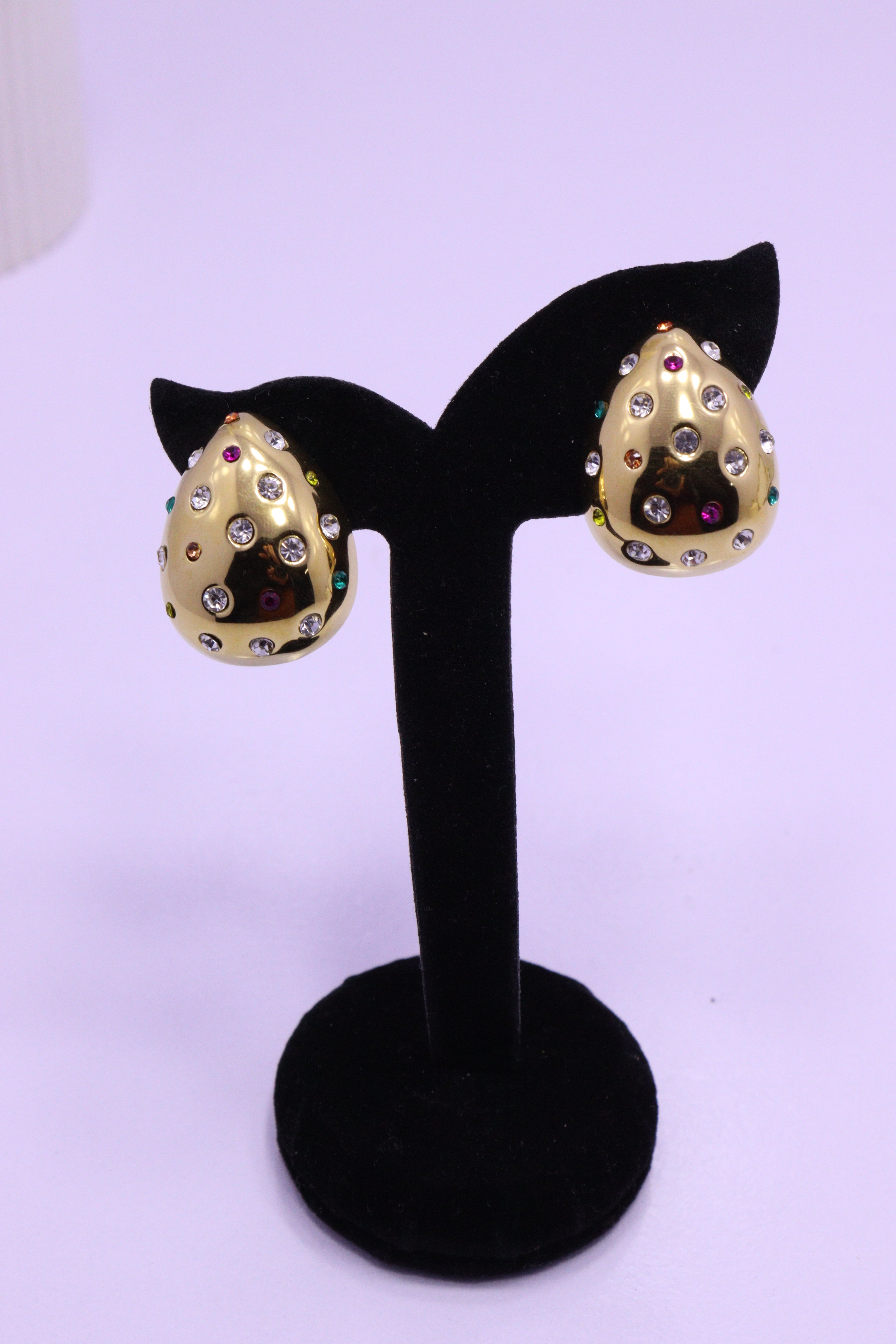 Bold Glow Series 0005 - AZ Golden Ear ring