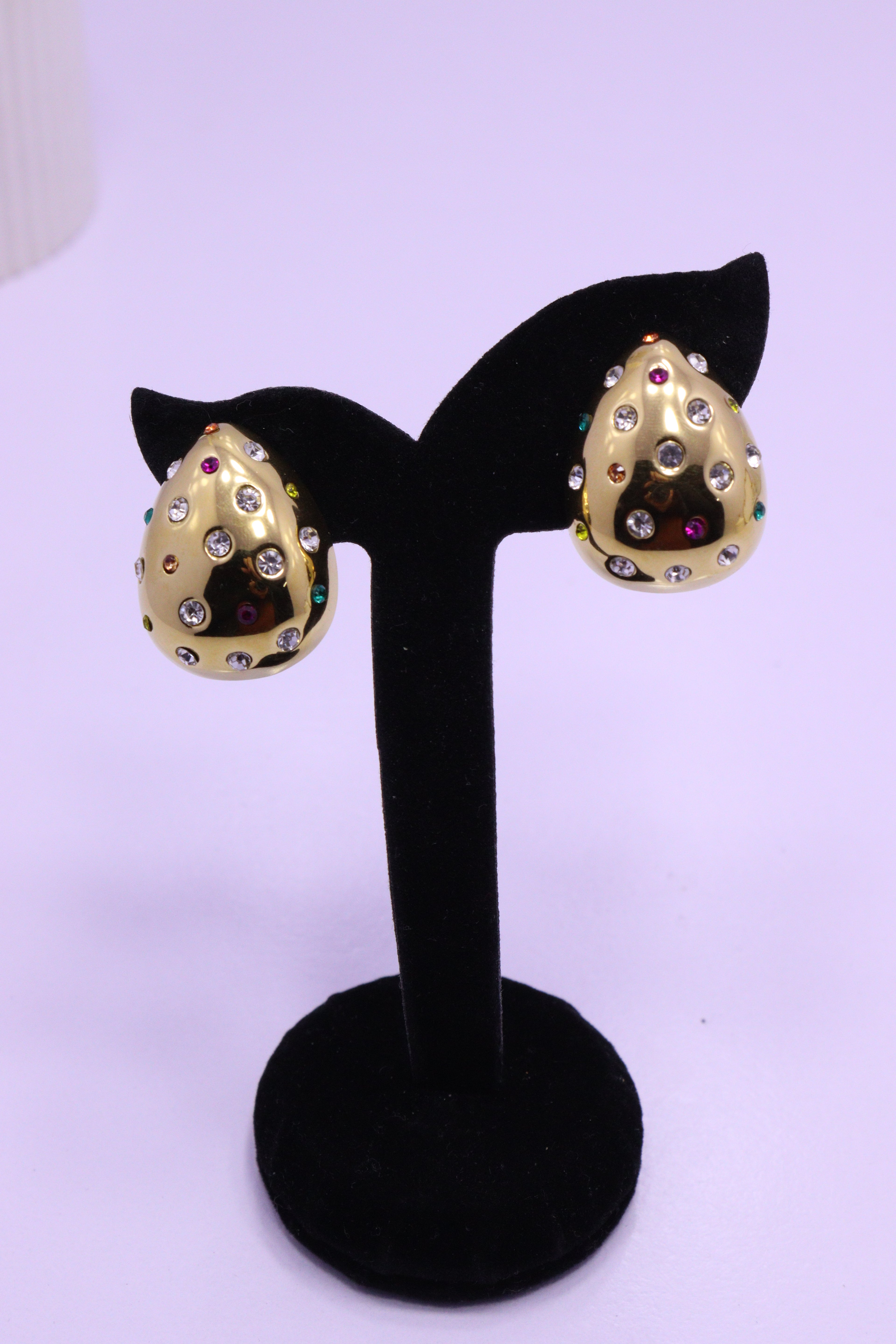 Bold Glow Series 0005 - AZ Golden Ear ring