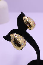 Bold Glow Series 0005 - AZ Golden Ear ring