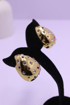 Bold Glow Series 0005 - AZ Golden Ear ring
