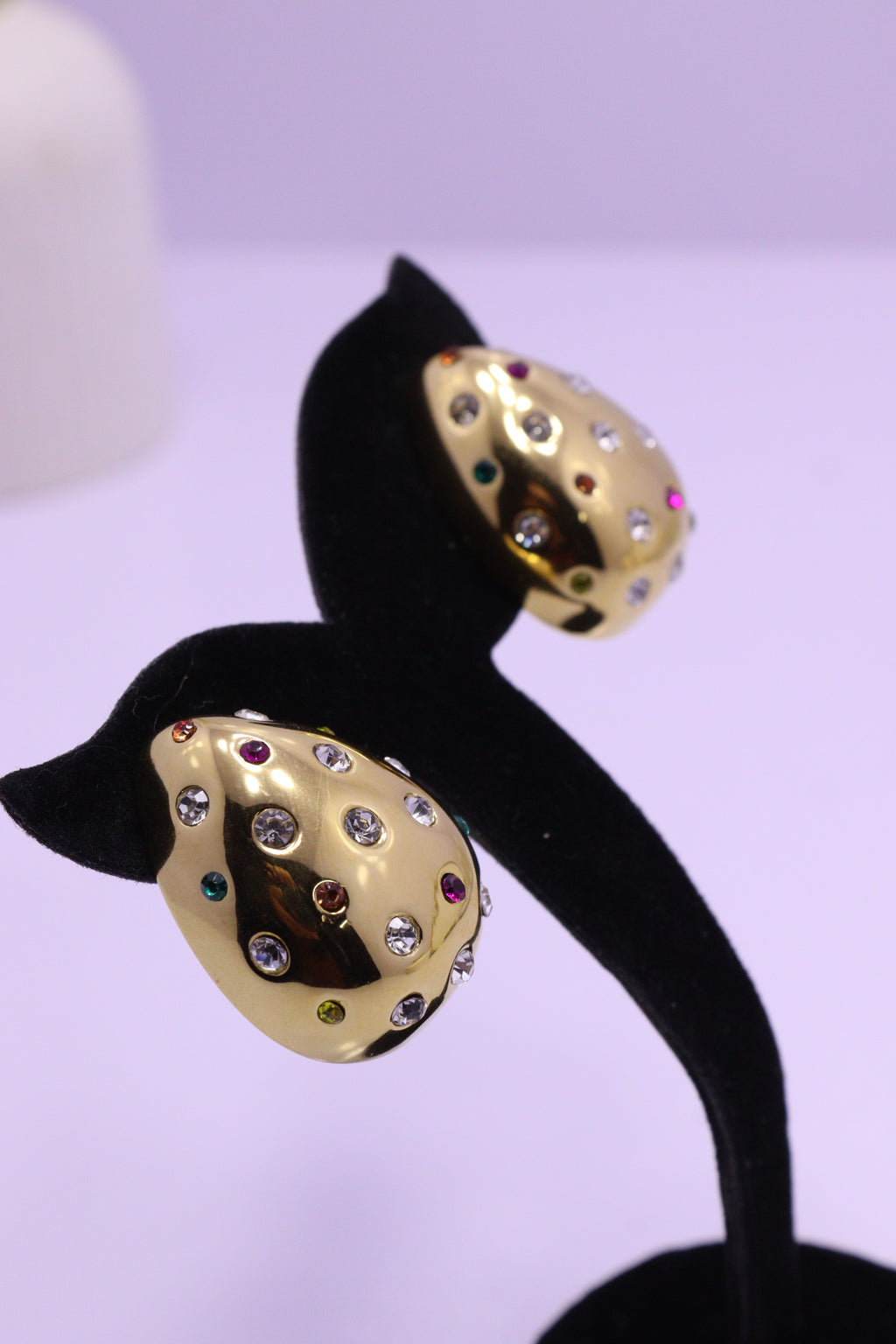 Bold Glow Series 0005 - AZ Golden Ear ring