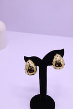 Bold Glow Series 0005 - AZ Golden Ear ring
