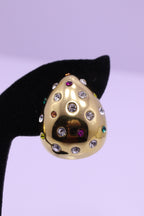 Bold Glow Series 0005 - AZ Golden Ear ring