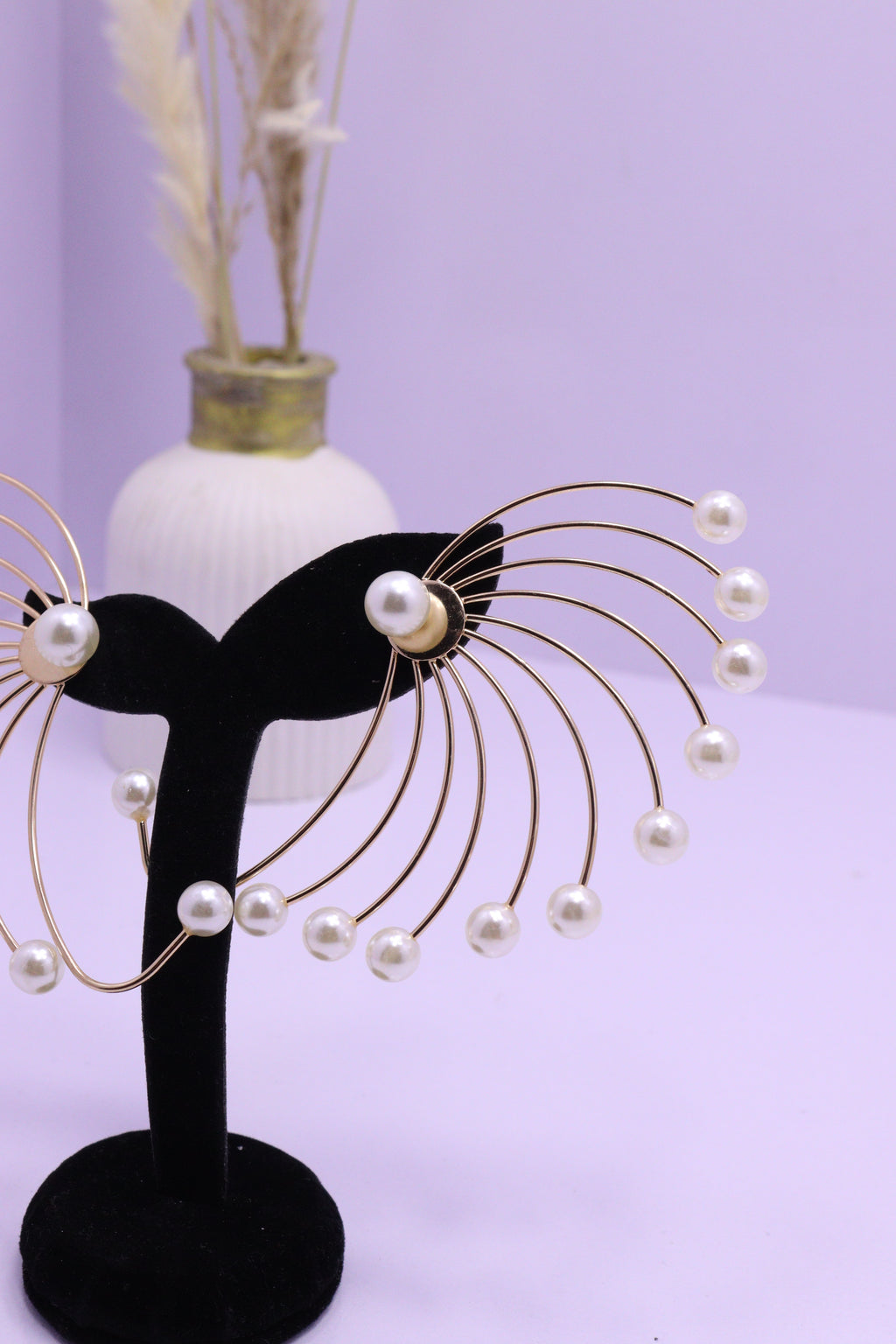 Bold Glow Series 0008 - AZ Golden Ear ring
