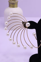 Bold Glow Series 0008 - AZ Golden Ear ring