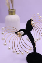 Bold Glow Series 0008 - AZ Golden Ear ring