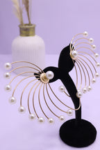 Bold Glow Series 0008 - AZ Golden Ear ring