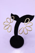 Bold Glow Series 0011 - AZ Golden Ear ring