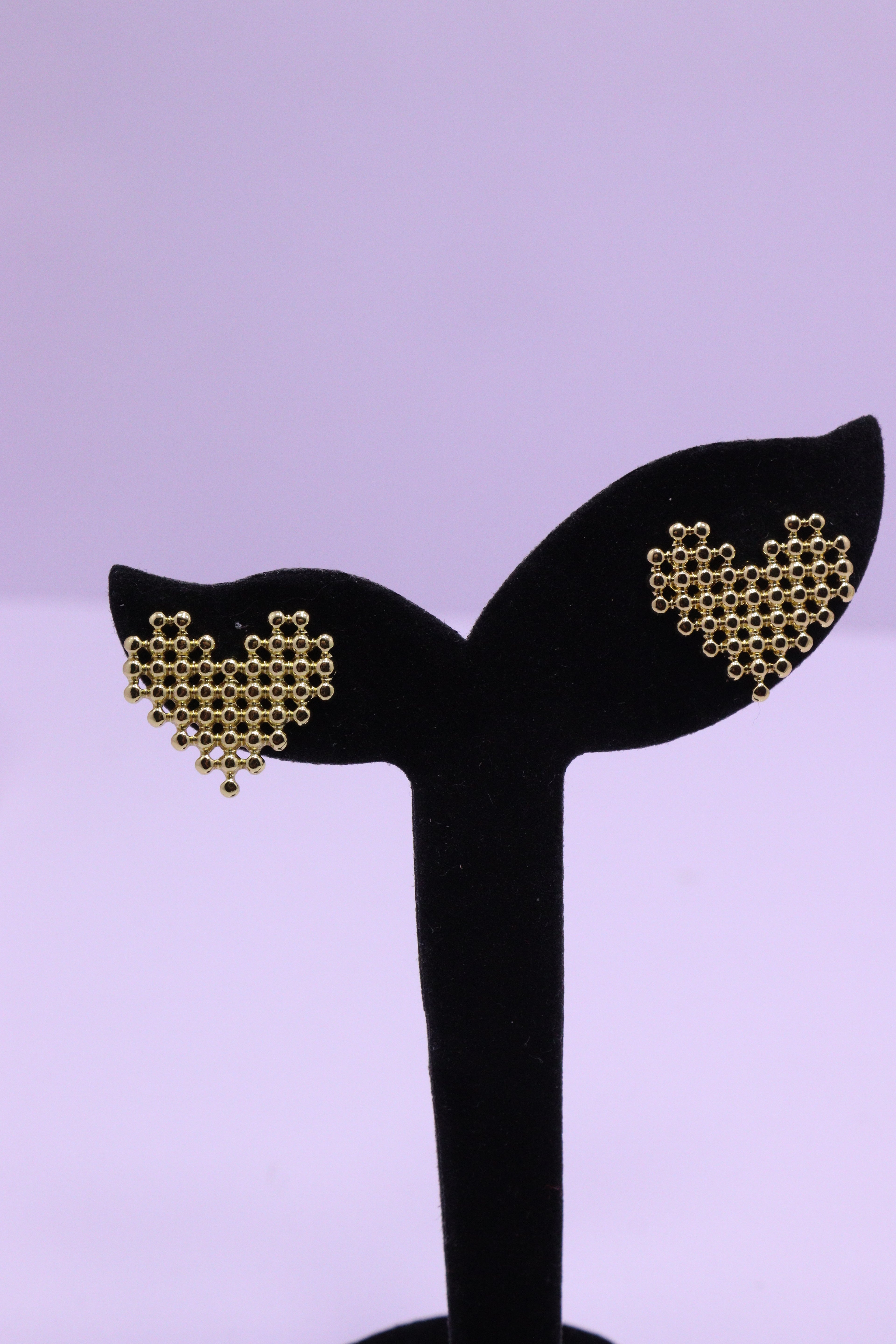 Bold Glow Series 0013 - AZ Golden Ear ring