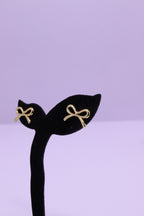 Bold Glow Series 0014 - AZ Golden Ear ring