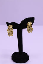 Bold Glow Series 0015 - AZ Golden Ear ring