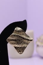 Bold Glow Series 0017 - AZ Golden Ear ring