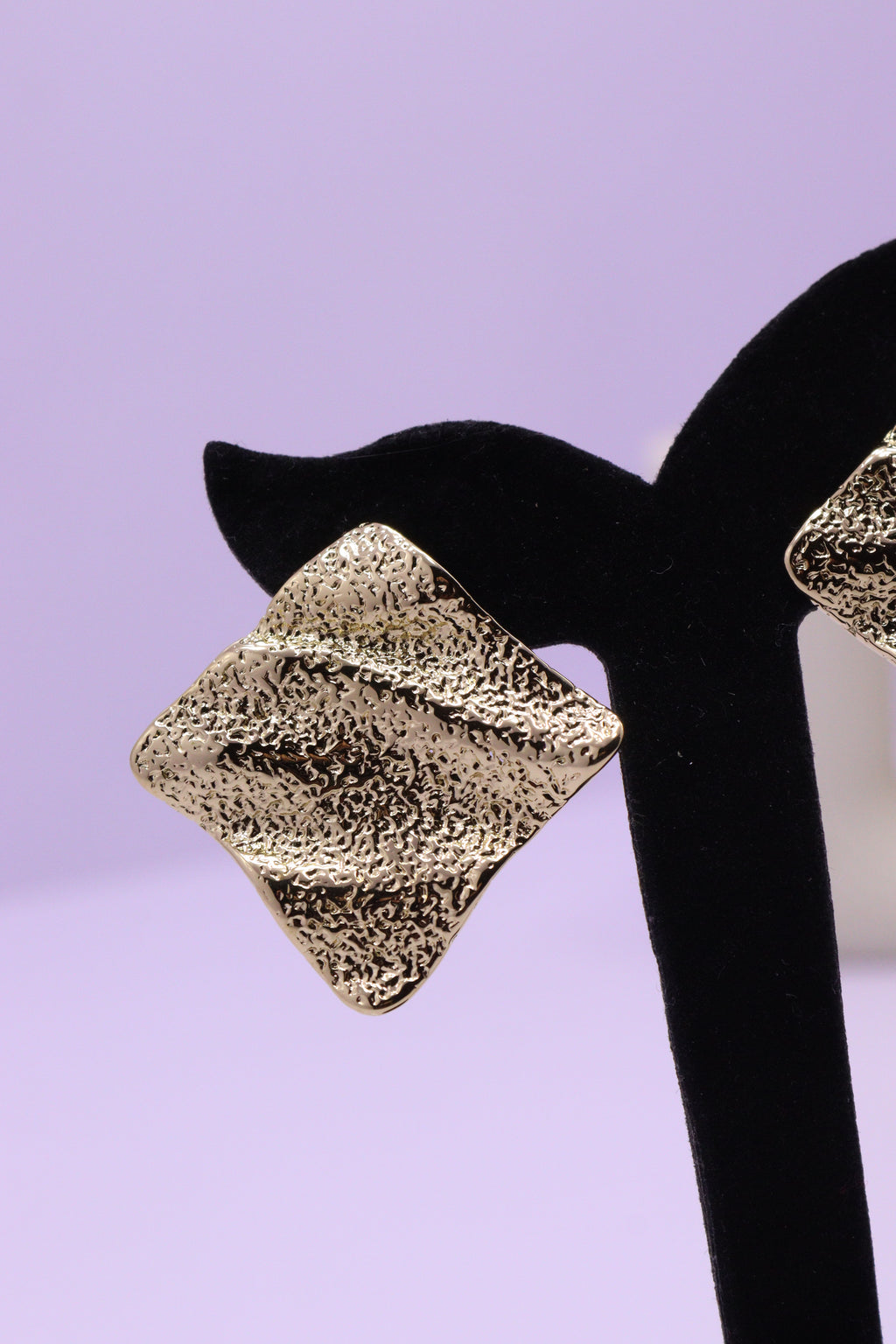 Bold Glow Series 0017 - AZ Golden Ear ring