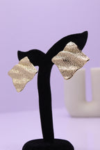 Bold Glow Series 0017 - AZ Golden Ear ring