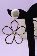 Bold Glow Series 0018 - AZ Golden Ear ring