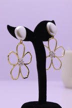 Bold Glow Series 0018 - AZ Golden Ear ring