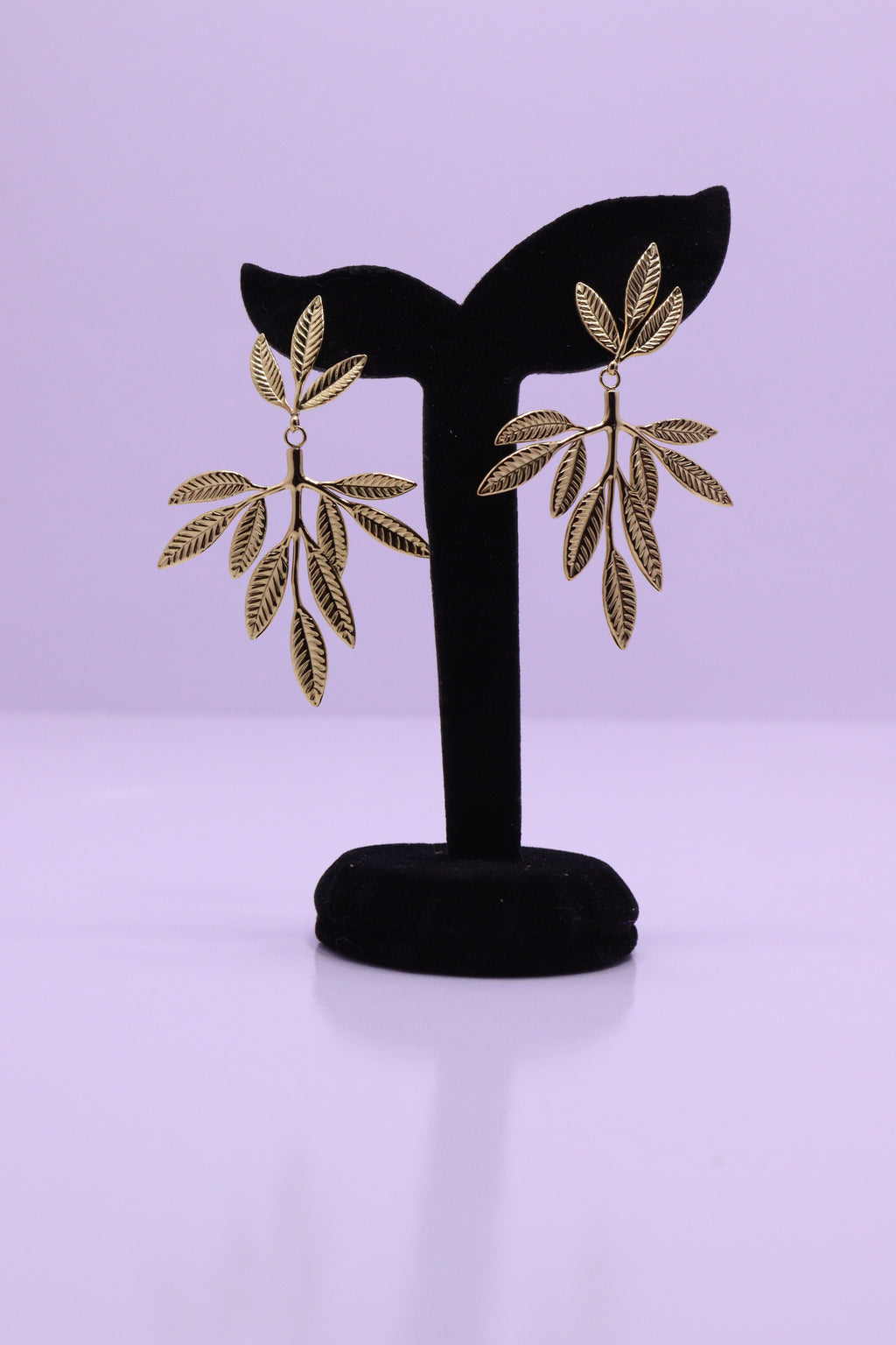 Bold Glow Series 0021 - AZ Golden Ear ring