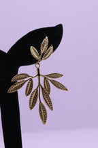 Bold Glow Series 0021 - AZ Golden Ear ring