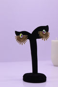 Bold Glow Series 0020 - AZ Golden Ear ring