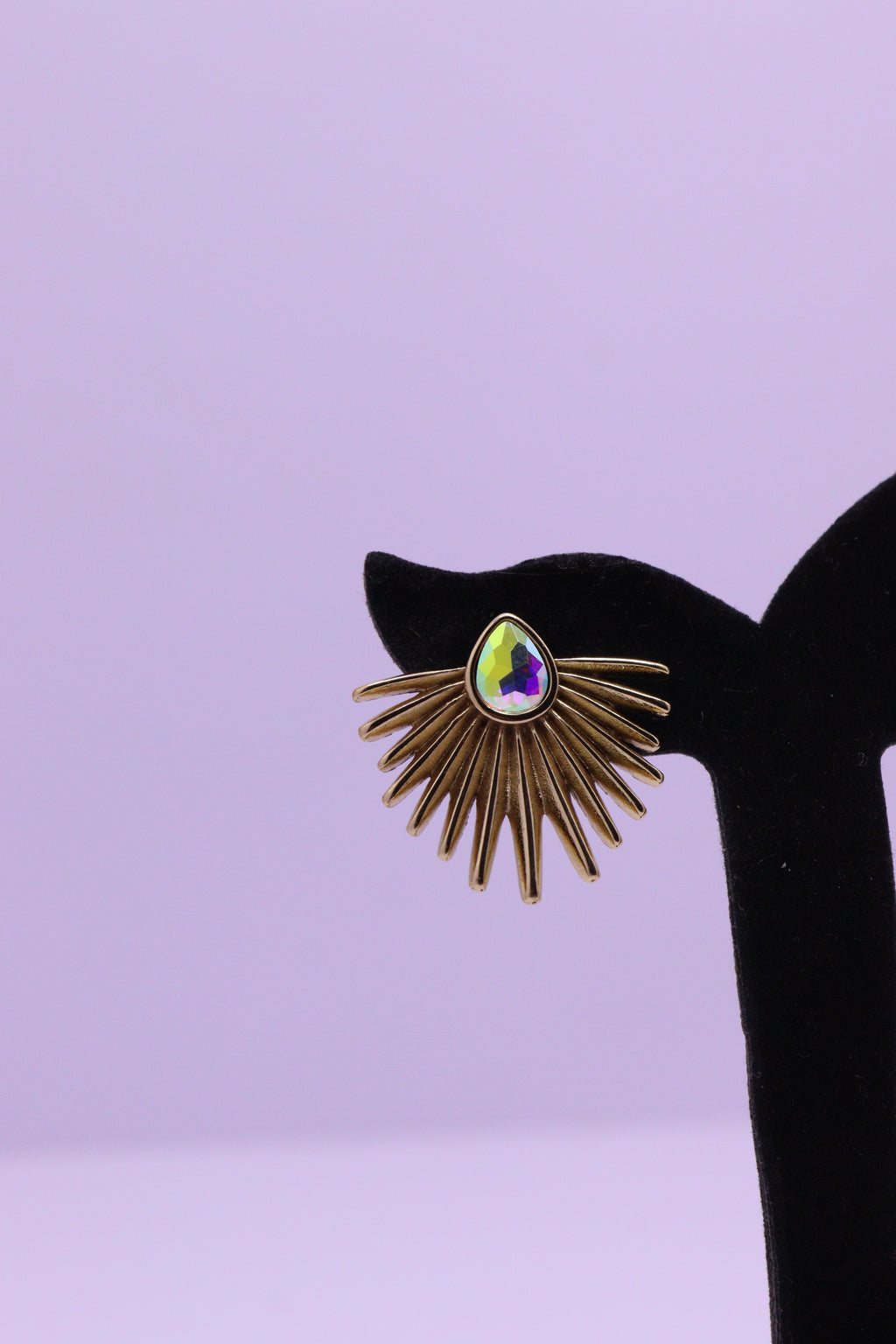 Bold Glow Series 0020 - AZ Golden Ear ring