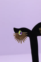 Bold Glow Series 0020 - AZ Golden Ear ring