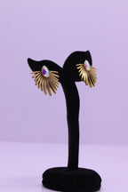 Bold Glow Series 0020 - AZ Golden Ear ring