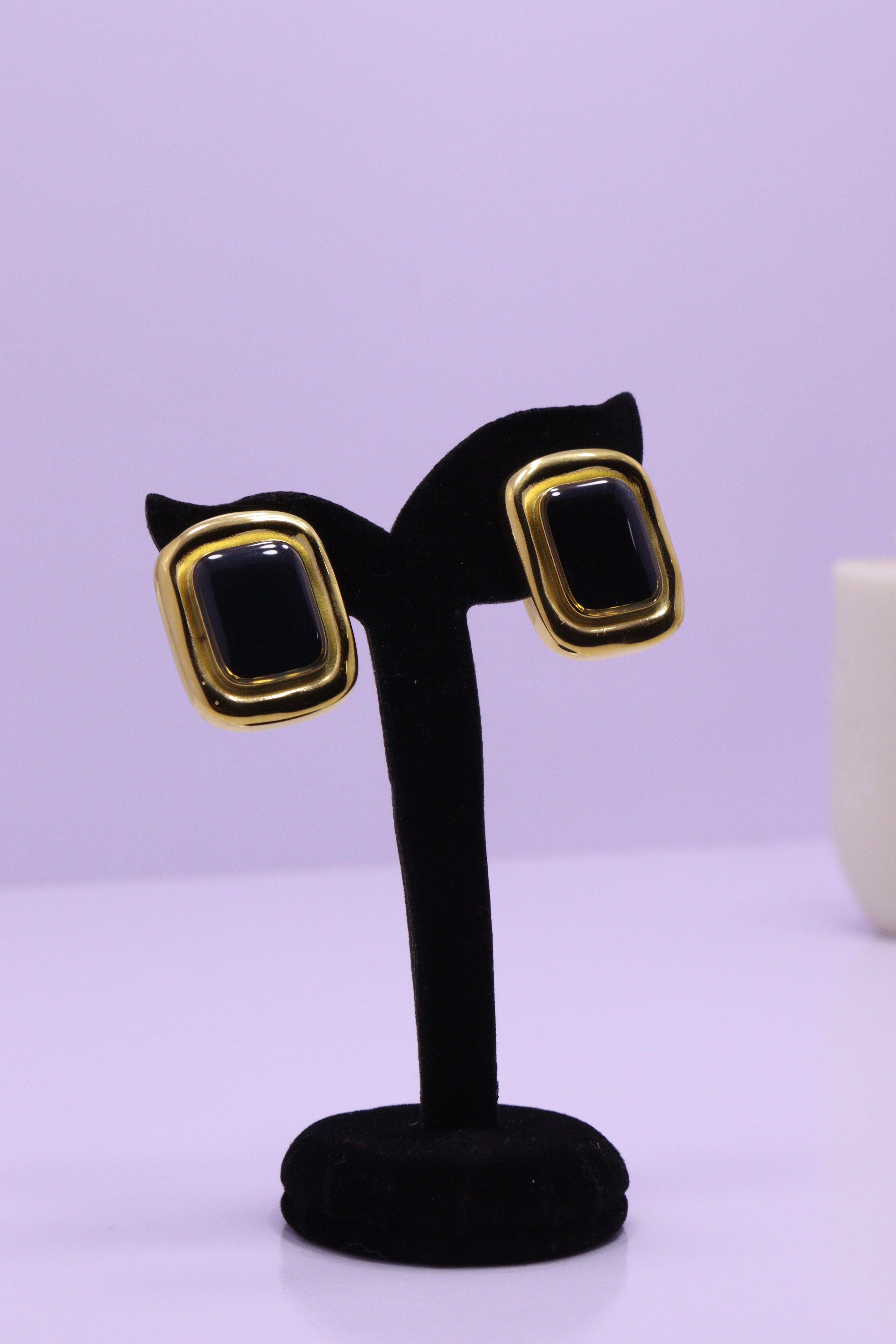 Bold Glow Series 0022 - AZ Golden Ear ring