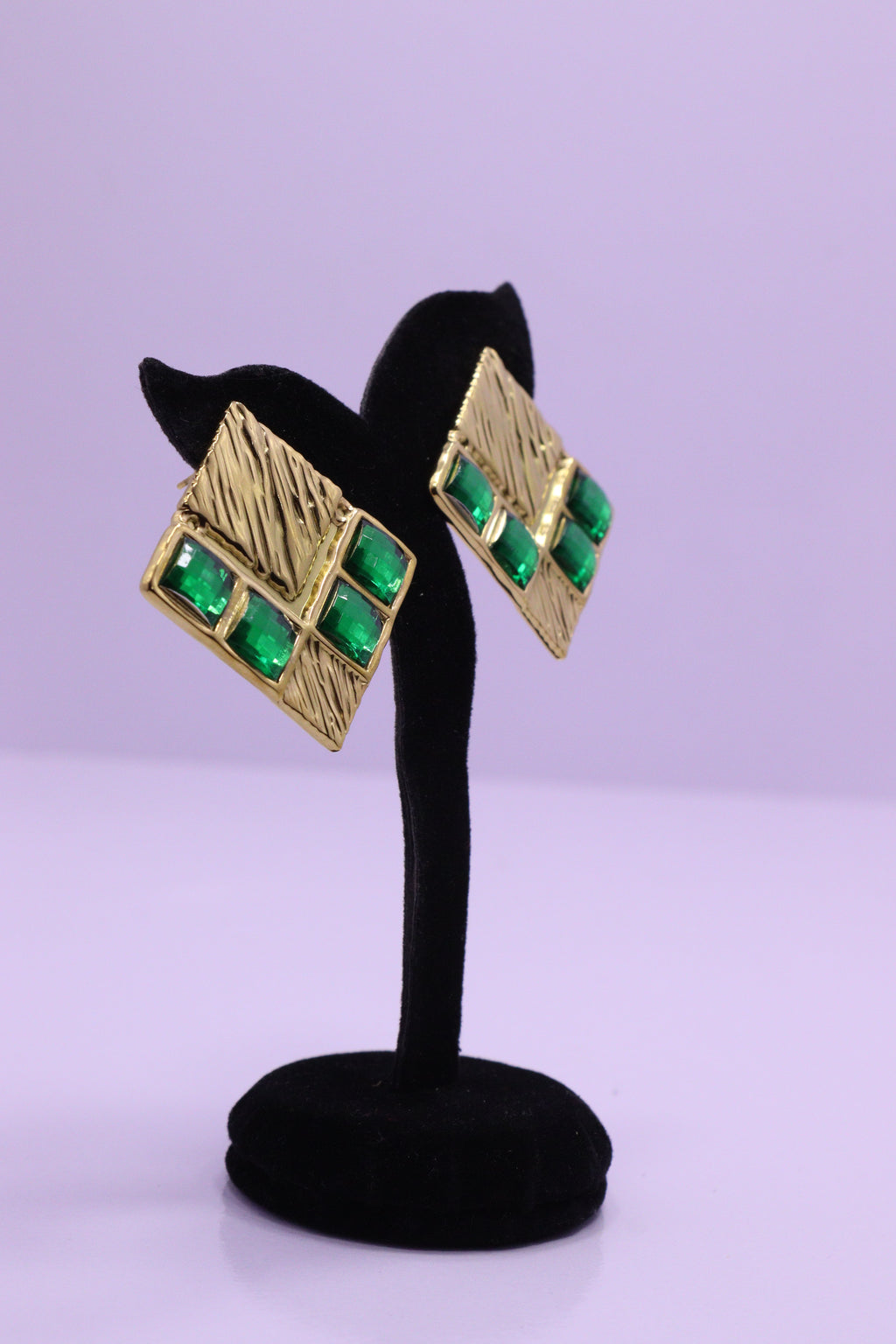 Bold Glow Series 0023 - AZ Golden Ear ring