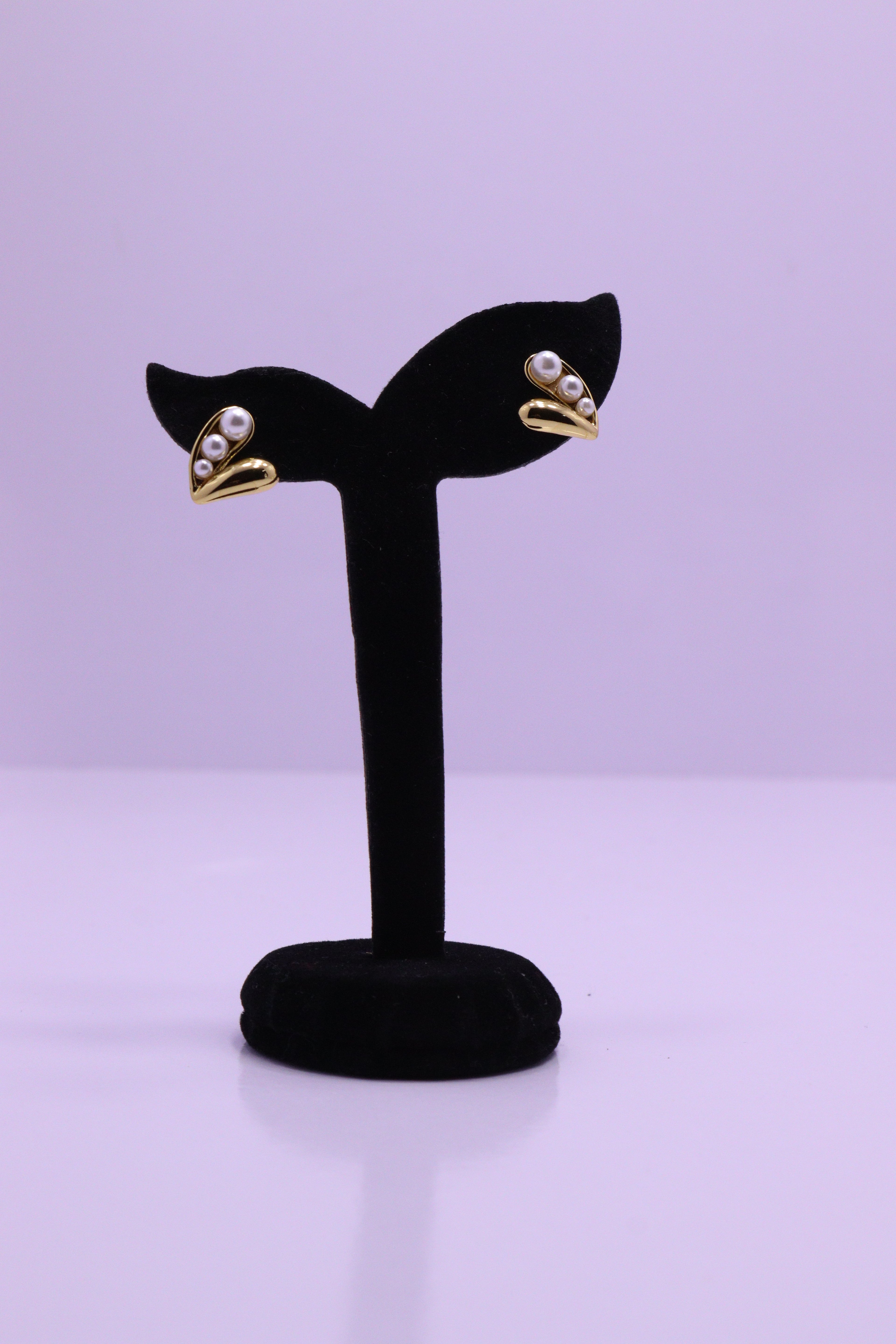 Bold Glow Series 0025 - AZ Golden Ear ring