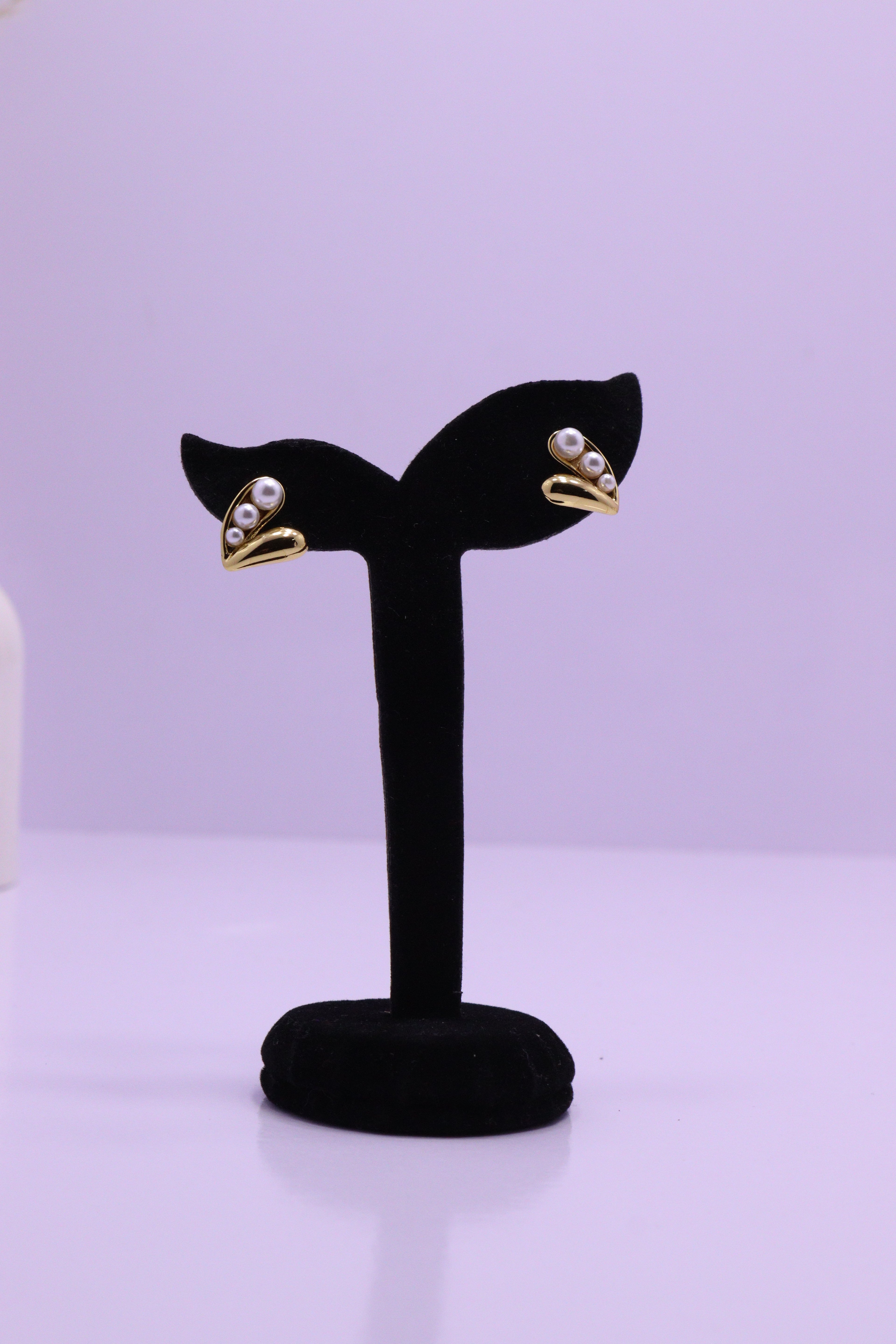 Bold Glow Series 0025 - AZ Golden Ear ring