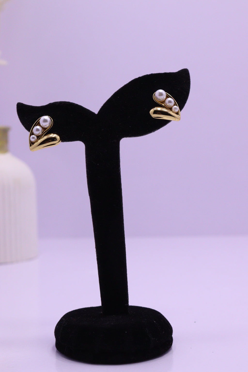 Bold Glow Series 0025 - AZ Golden Ear ring