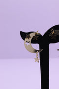 Bold Glow Series 0028 - AZ Golden Ear ring