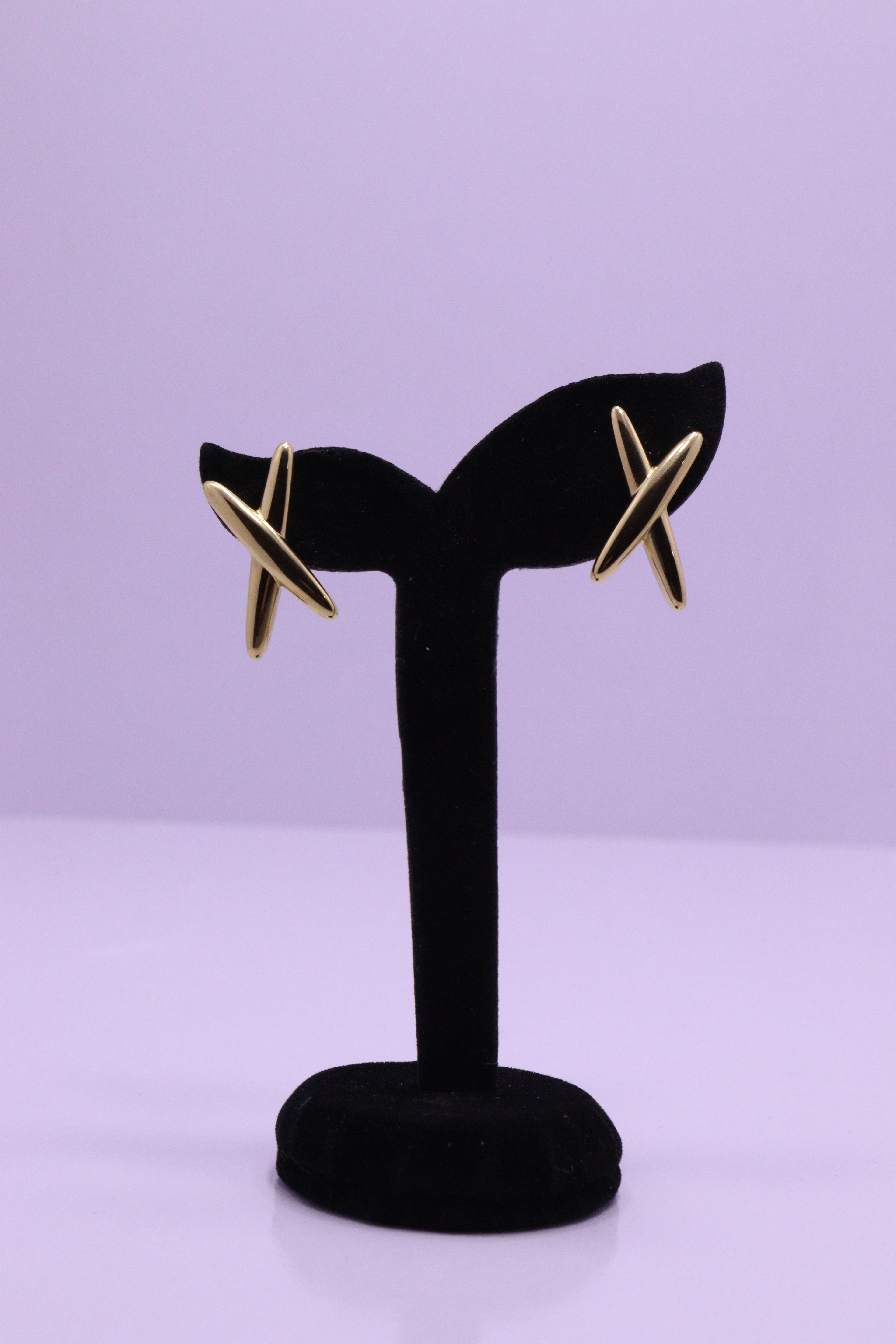 Bold Glow Series 0029 - AZ Golden Ear ring