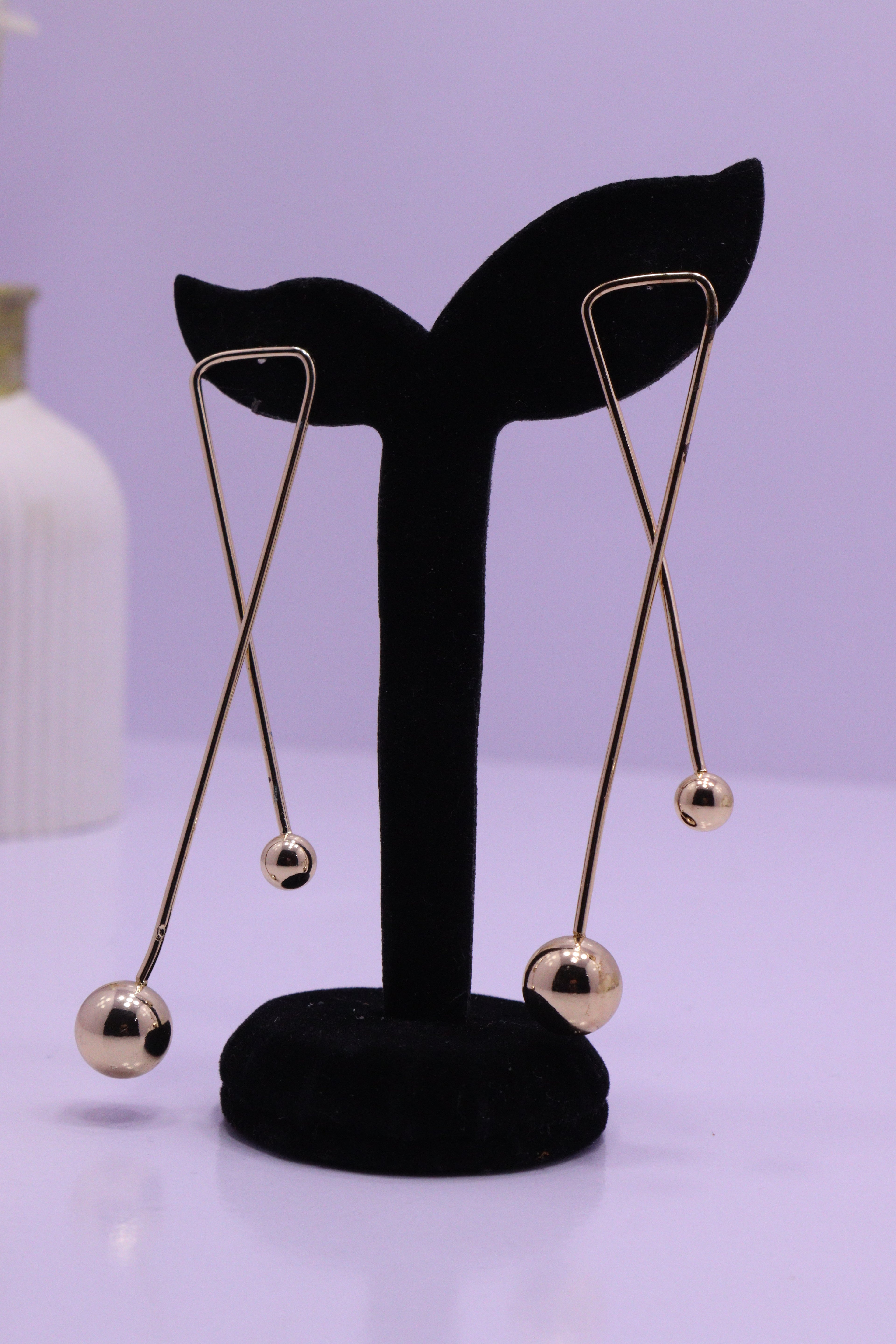 Bold Glow Series 0116 - AZ Golden Ear ring