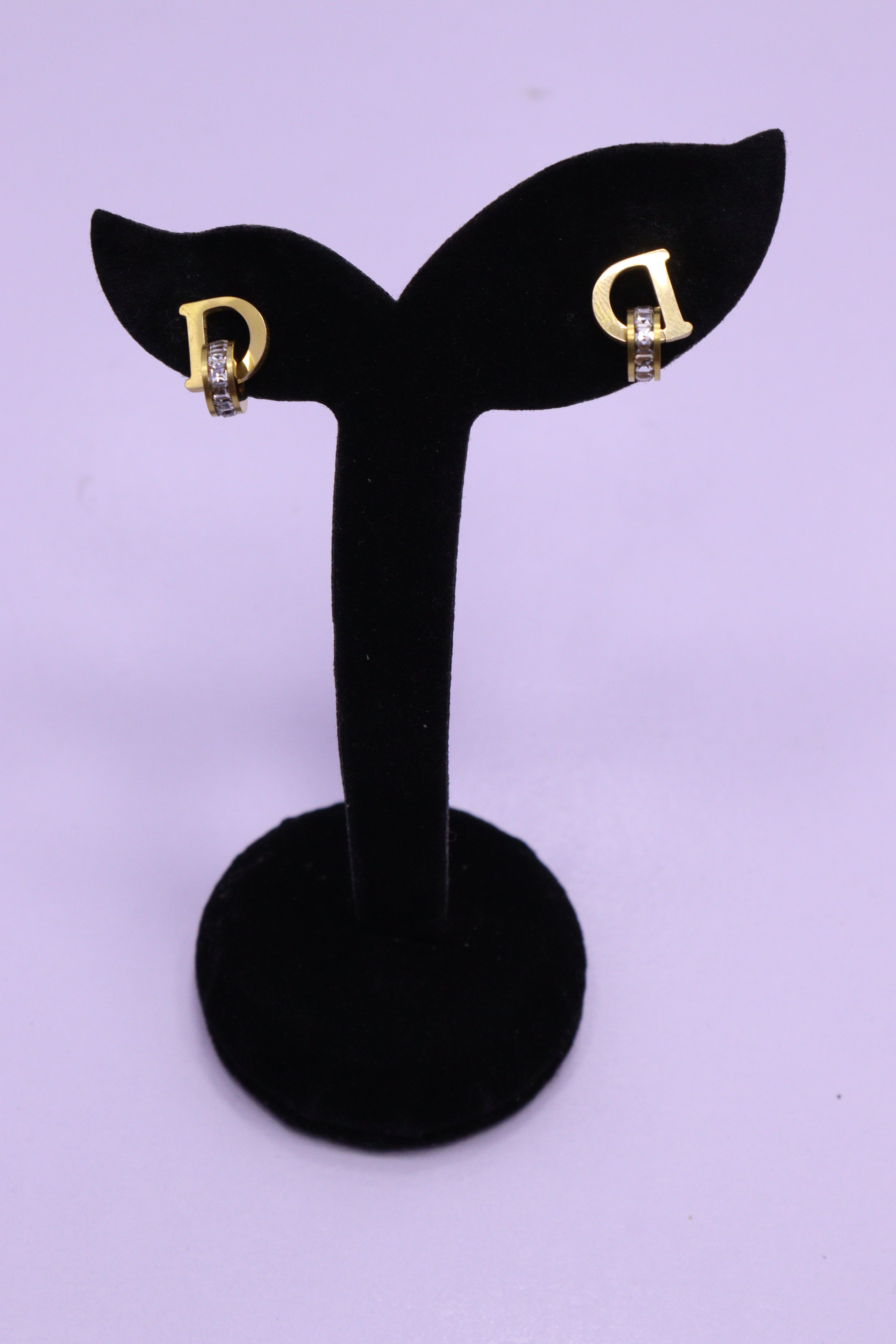 Bold Glow Series 0141 - AZ Golden Ear ring