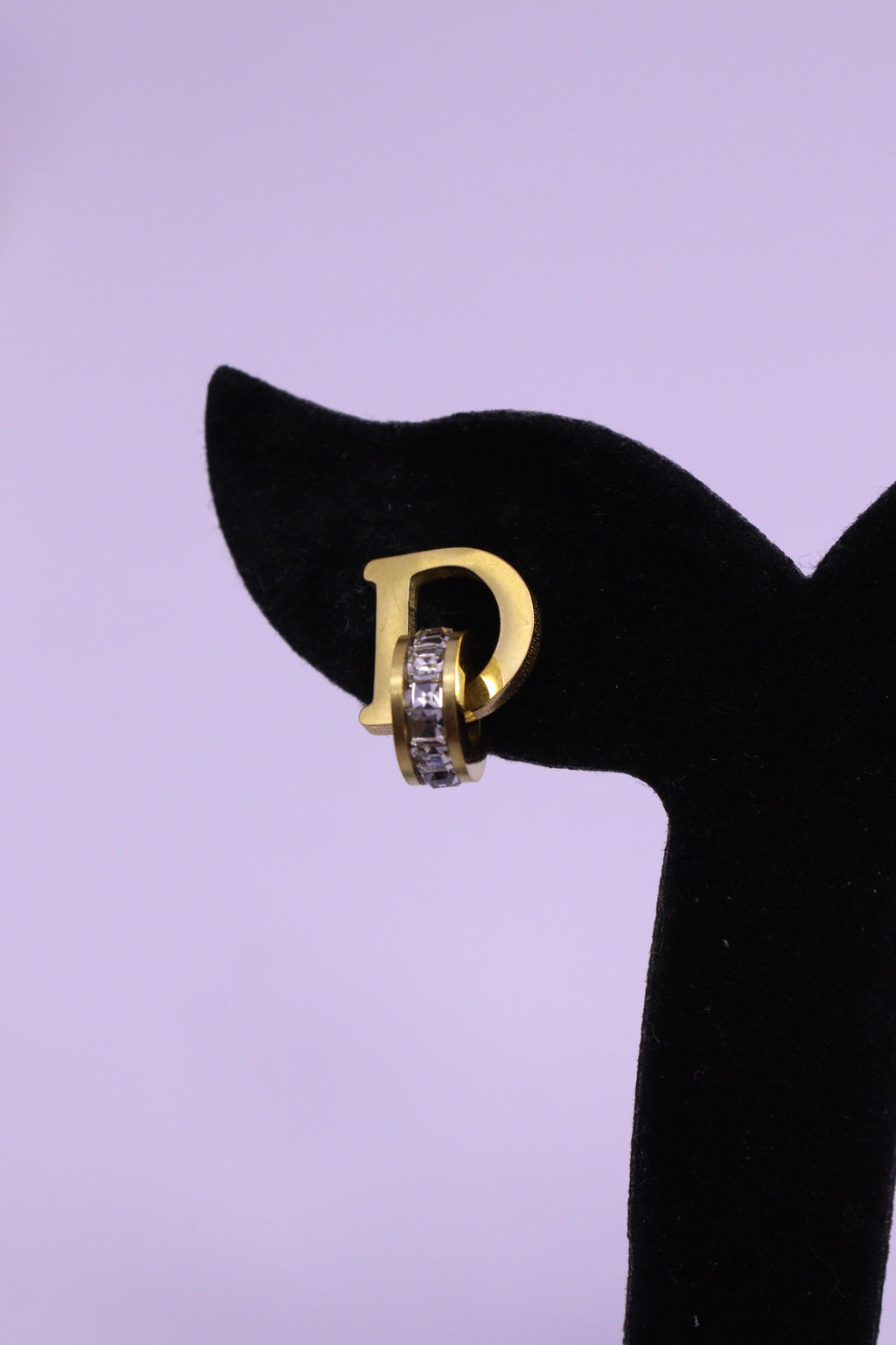 Bold Glow Series 0141 - AZ Golden Ear ring