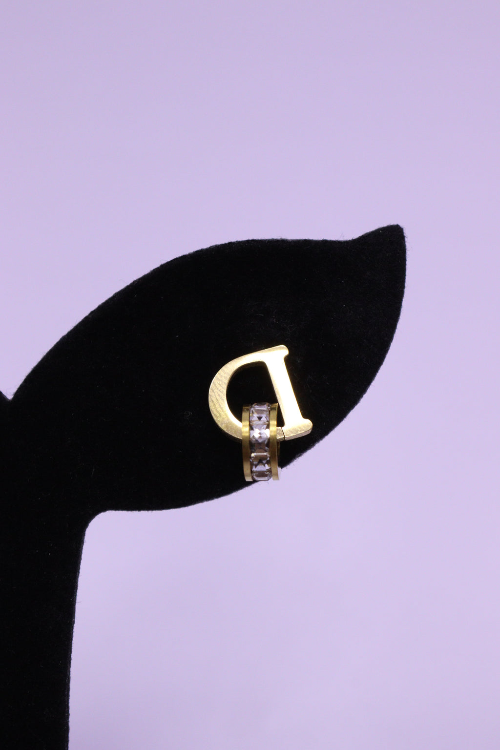 Bold Glow Series 0141 - AZ Golden Ear ring