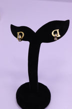 Bold Glow Series 0141 - AZ Golden Ear ring