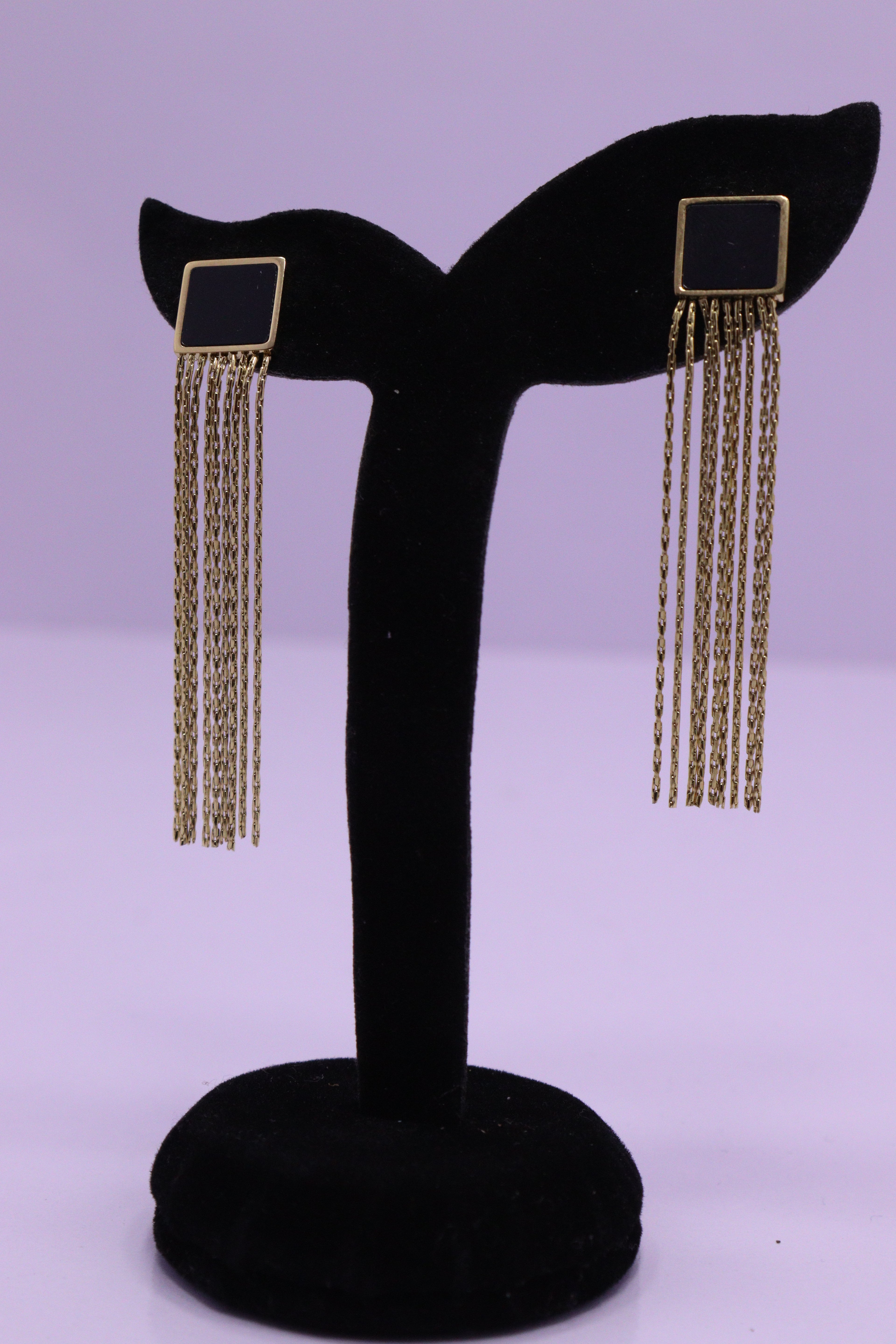 Bold Glow Series 0143 - AZ Golden Ear ring