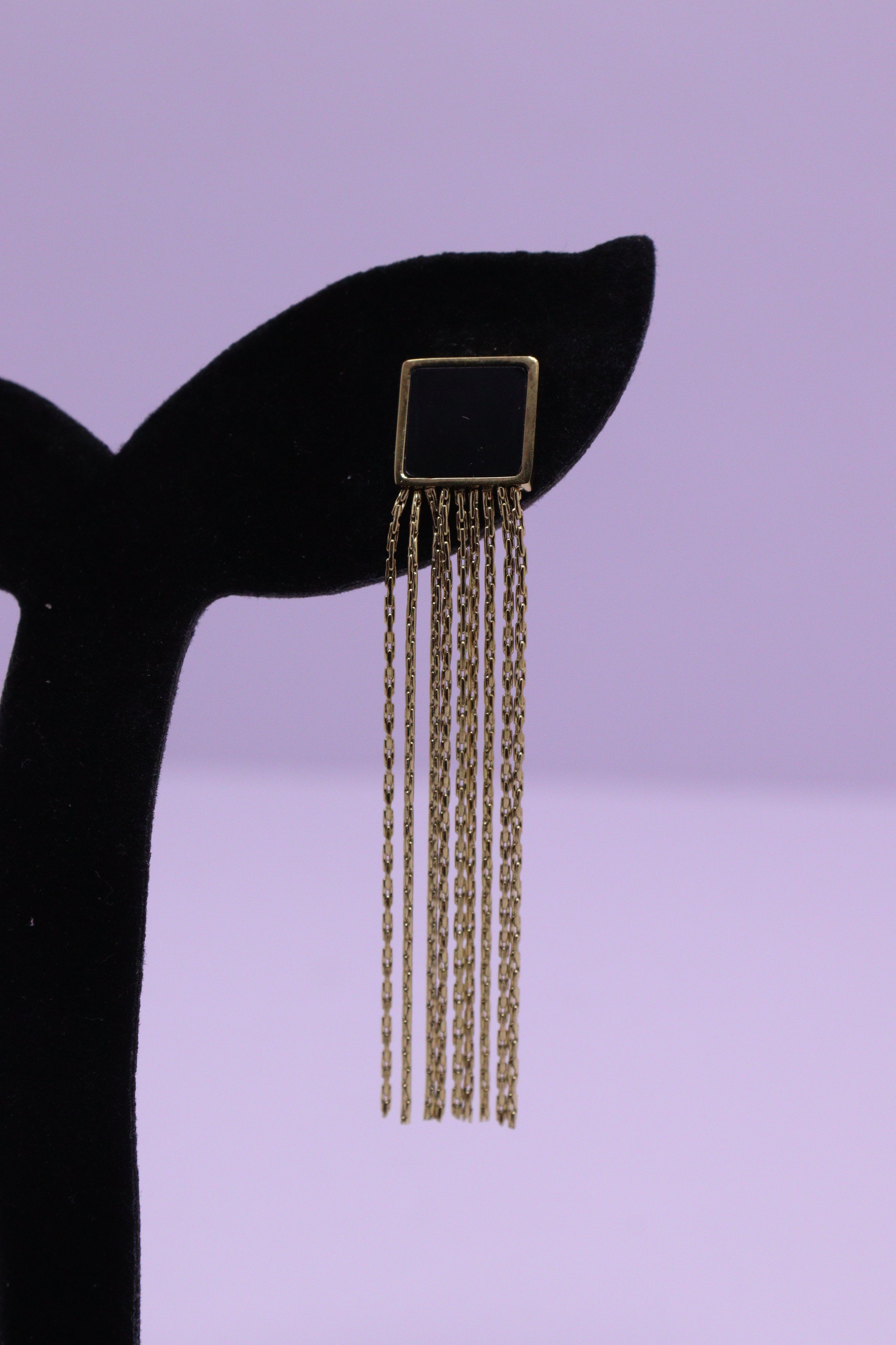 Bold Glow Series 0143 - AZ Golden Ear ring