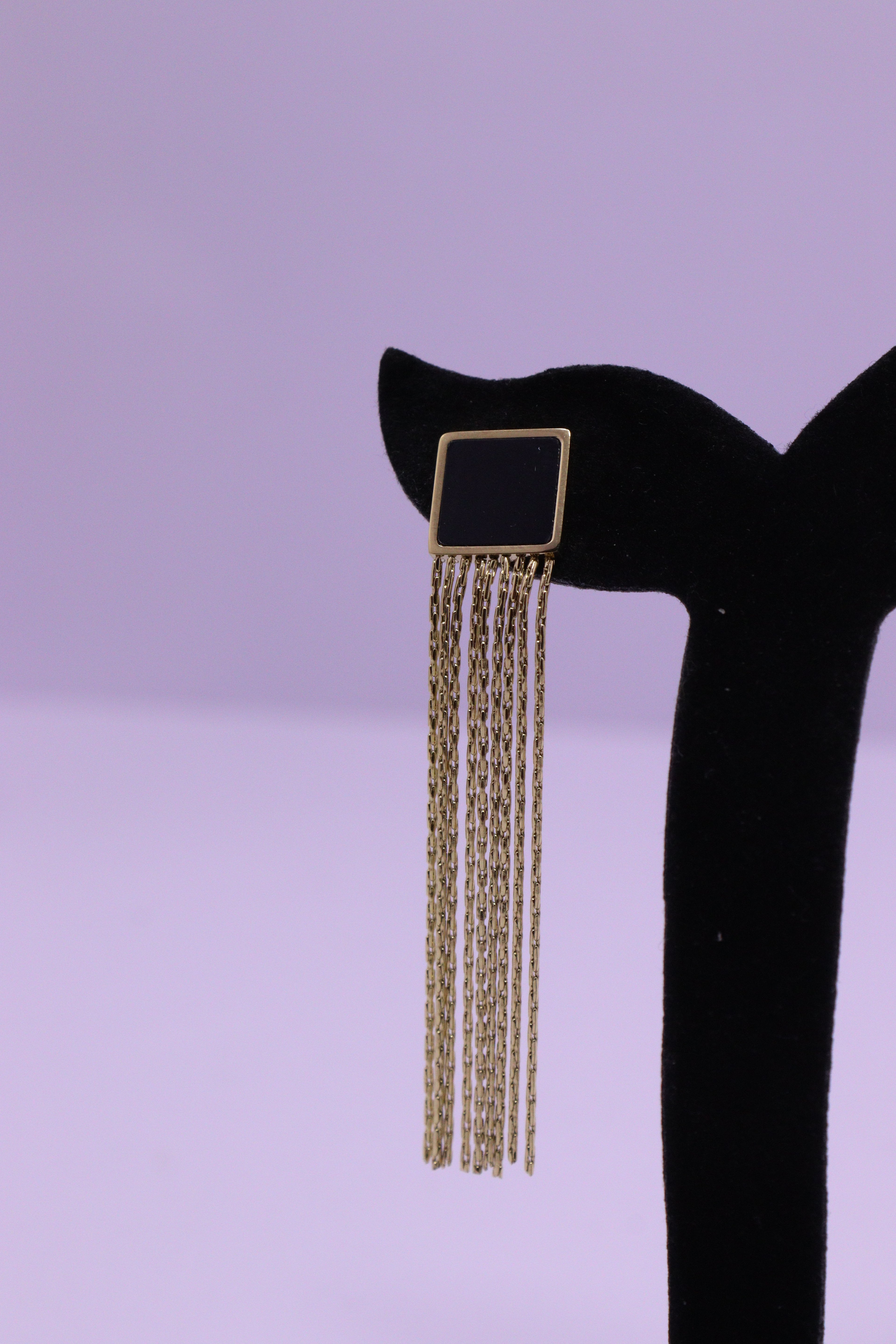 Bold Glow Series 0143 - AZ Golden Ear ring